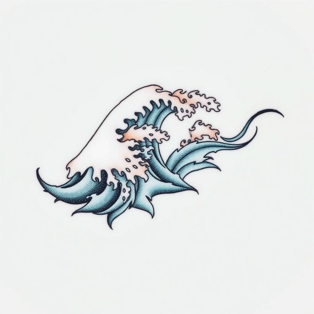 waves symbolize tattoo waves symbolize tattoo