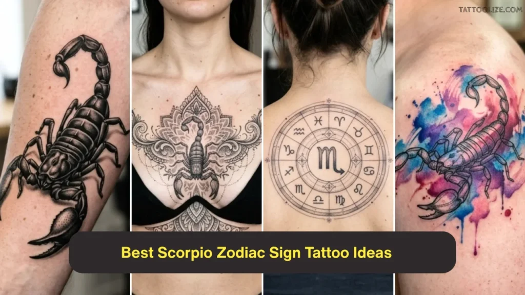 Best Scorpio Zodiac Sign Tattoo Ideas