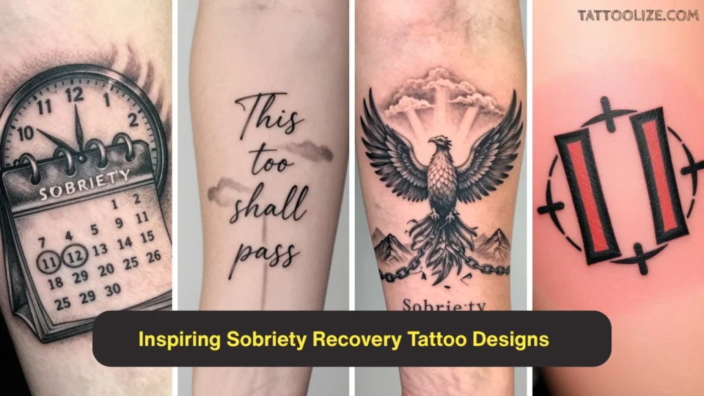 Inspiring Sobriety Recovery Tattoo Designs