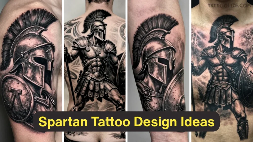 Spartan Tattoo Design Ideas
