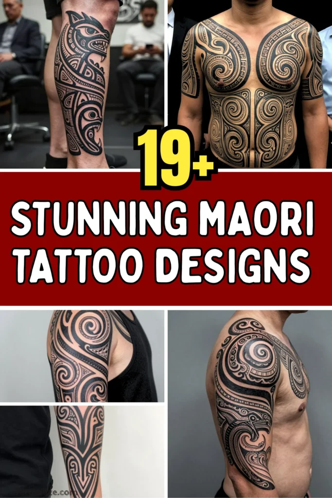 Stunning Maori Tattoo Designs