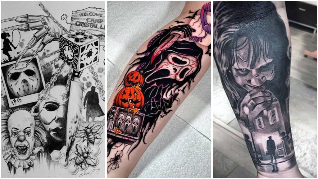 21 Classic Horror Tattoo Ideas That Bring Your Favorite Frights to Life