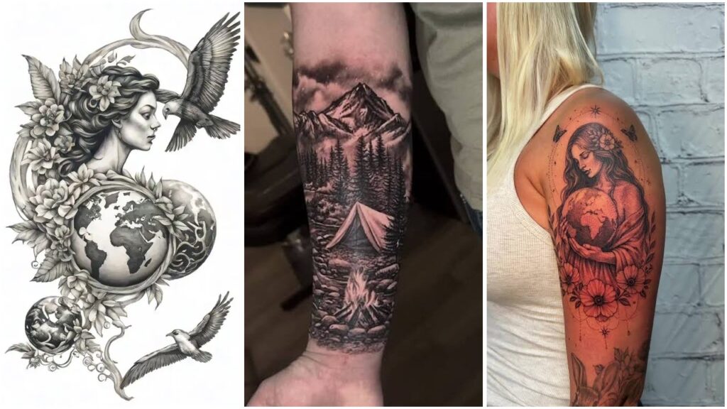 20 Earthy Tattoo Ideas That Bring Nature to Your Skin