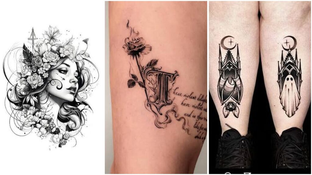 18 Romantic Gothic Tattoo Ideas for Dark Hearts and Timeless Love